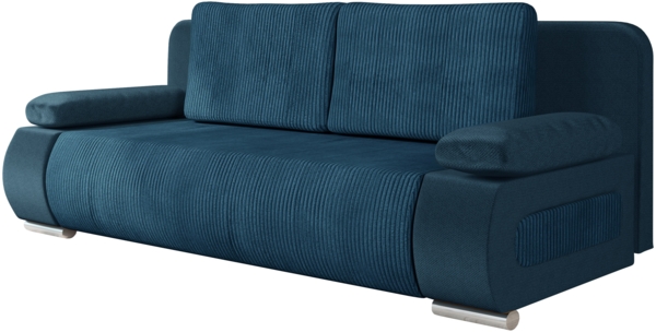 Schlafsofa Emma Cord (Farbe: Poso 05 + Kronos 05)