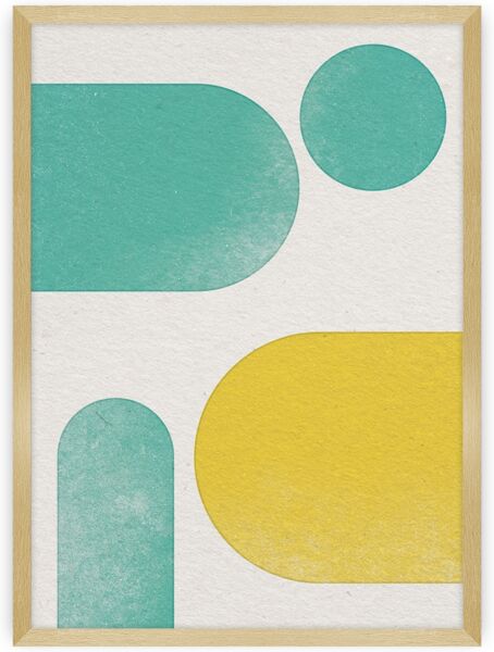 Dekoria Poster Abstract Shapes I