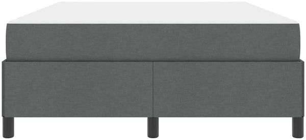 vidaXL Boxspringbett Dunkelgrau 140 x 200 cm Stoff 3398865 Bild 7