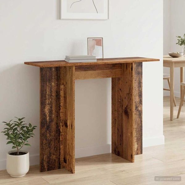 vidaXL Konsolentisch Altholz 100 x 30 x 75 cm Holzwerkstoff 8001173