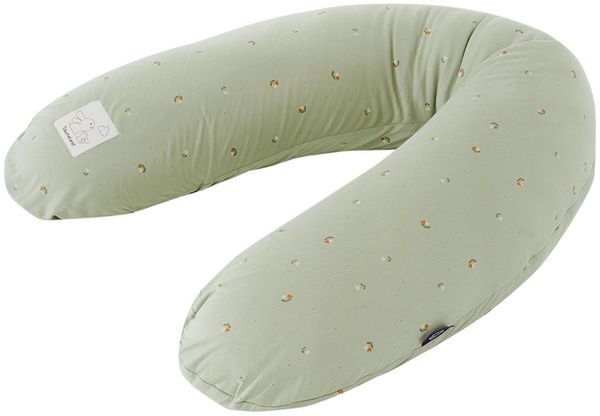 BEZUG Stillkissen elastisch Fiore grün 180 cm