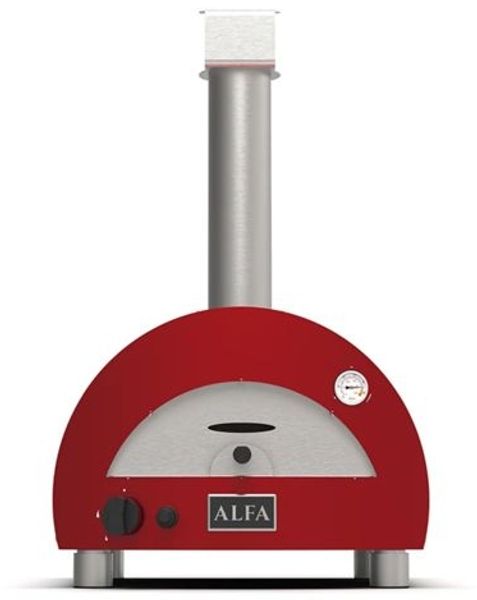 Alfa Forni Linea Moderno Portable Pizzaofen Antique Red