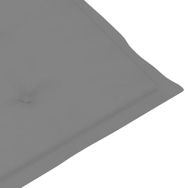 vidaXL Verstellbare Gartenstühle 2 Stk. mit Auflagen Massivholz Akazie 3064699 Bild 8