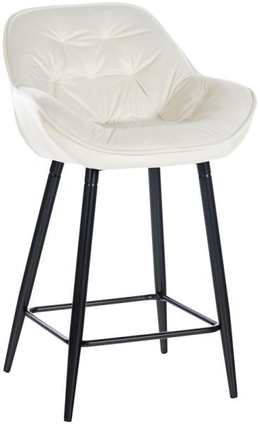 Barhocker Gibson Samt, creme