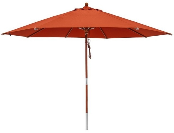 anndora-sonnenschirm Sonnenschirm 3 Meter rund Gartenschirm, Höhe verstellbar - wasserabweisende Beschichtung - leichte Montage Bild 4