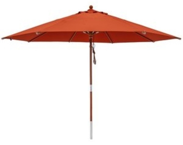 anndora-sonnenschirm Sonnenschirm 3 Meter rund Gartenschirm, Höhe verstellbar - wasserabweisende Beschichtung - leichte Montage Bild 6