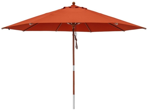 anndora-sonnenschirm Sonnenschirm 3 Meter rund Gartenschirm, Höhe verstellbar - wasserabweisende Beschichtung - leichte Montage Bild 5