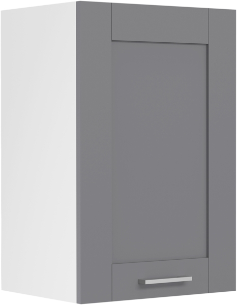 VCM Küchenmöbel Hängeschrank Colura 919366 Weiß / Anthrazit H. 60 x B. 40 x T. 31 cm