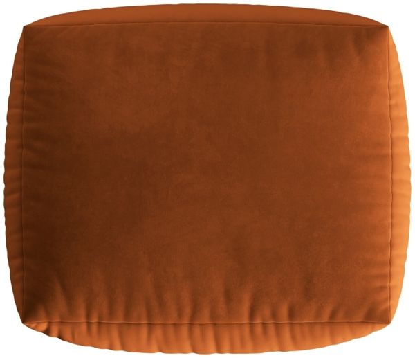 Micadoni Hocker Chris 1-Sitzer Samt Terrakotta Bild 3