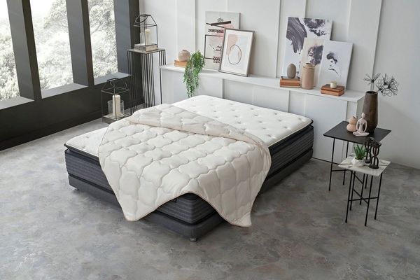 Yatas Bedding Naturhaarbettdecke Superwashed Wolle