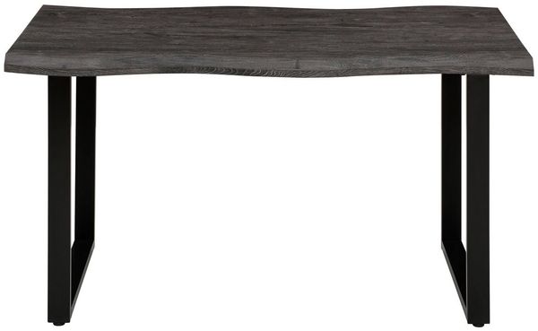 HELA Esstisch GISELLE Baumkantentisch, Küchentisch, TOPSELLER! OTTOs Choice, Kufengestell Metall, Industrial Design, 140 - 200 cm Breite, 2 Farben