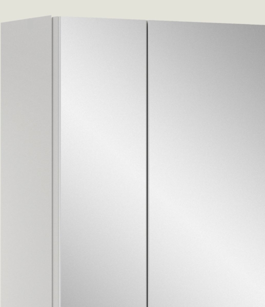 Badmöbel Set Cover in weiß Hochglanz 2-teilig 60 cm Bild 4