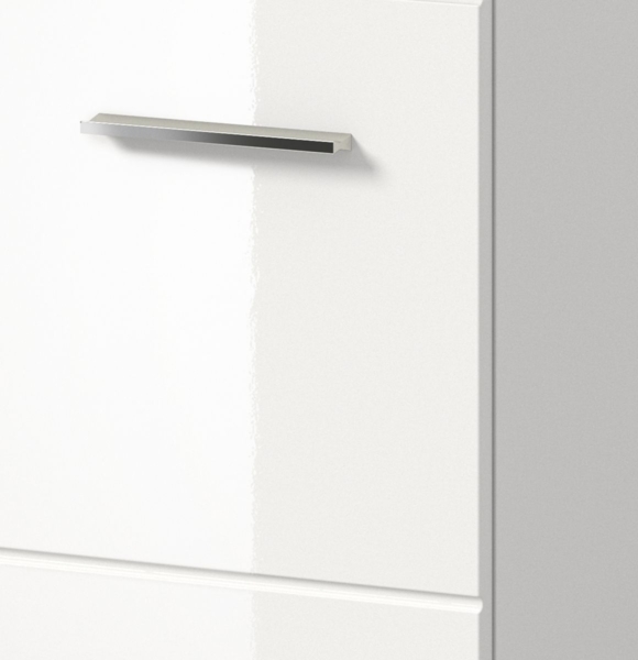 Badmöbel Set Cover in weiß Hochglanz 2-teilig 60 cm Bild 3