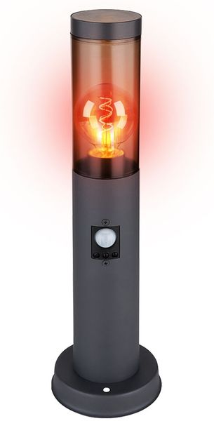 RGB LED Sockelleuchte, Bewegungsmelder, App Steuerung, H 45cm