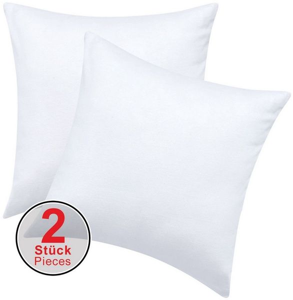 Pataya Kissenbezug 100% Baumwolle, weiche Kopfkissenbezug, Kissenhülle, Kissenbezüge, (2 Stück), Weich und Atmungsaktiv, Jersey, 140 g/m²
