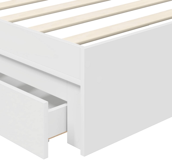 vidaXL Aufbewahrungsbett Graues Sonoma 90x200 cm Holzwerkstoff 3411598 Bild 10