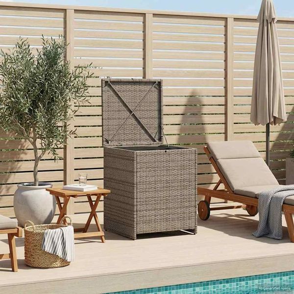 vidaXL Kissenbox 55 x 55 x 69 cm Stahl 42026741