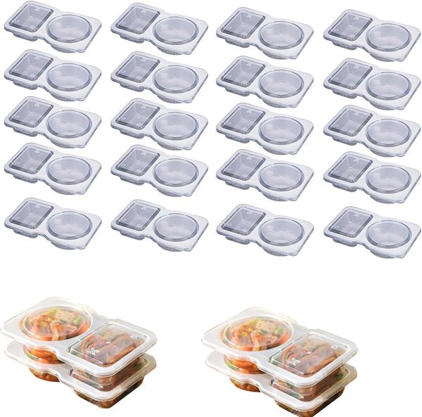ABC 10-teiliges Aufbewahrungsbox-Set, Kunststoff, 12 x 16 x 11 cm