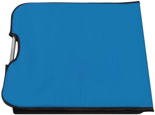 vidaXL Klappbare Strandmatte 2 Stk. Stahl und Stoff Blau 44327 Bild 9