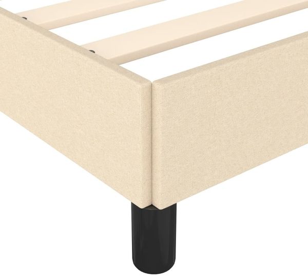 Bettgestell Creme 160x200 cm Stoff [347079] Bild 7