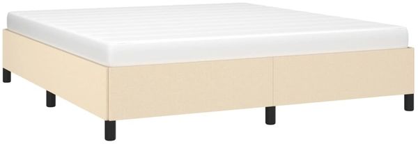 Bettgestell Creme 160x200 cm Stoff [347079] Bild 3