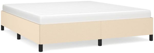 Bettgestell Creme 160x200 cm Stoff [347079] Bild 2