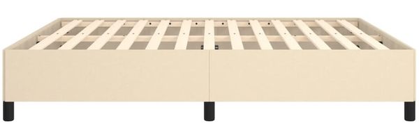 Bettgestell Creme 160x200 cm Stoff [347079] Bild 6