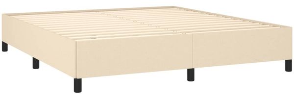Bettgestell Creme 160x200 cm Stoff [347079] Bild 4