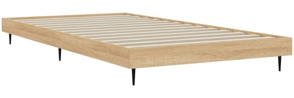 vidaXL Bettgestell ohne Matratze Sonoma-Eiche 90x190 cm Holzwerkstoff 832304 Bild 5