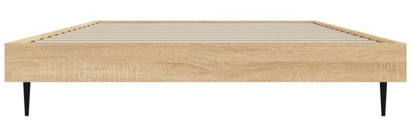 vidaXL Bettgestell ohne Matratze Sonoma-Eiche 90x190 cm Holzwerkstoff 832304 Bild 6