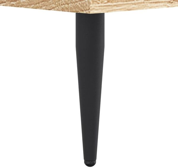 vidaXL Bettgestell ohne Matratze Sonoma-Eiche 90x190 cm Holzwerkstoff 832304 Bild 8
