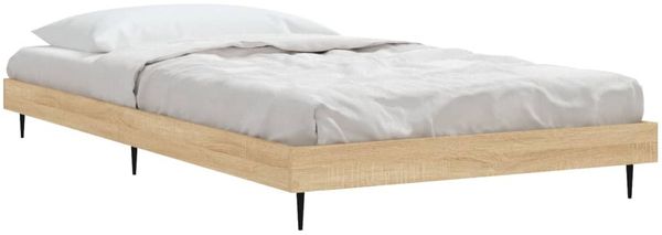 vidaXL Bettgestell ohne Matratze Sonoma-Eiche 90x190 cm Holzwerkstoff 832304 Bild 3