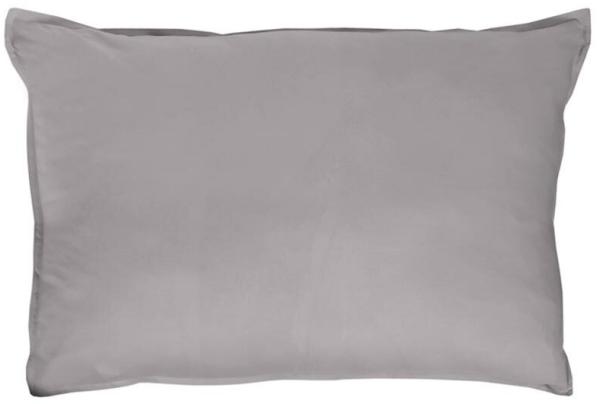 Traumschlaf Uni Single Jersey Kissenbezug Eschle 2-er Pack|2x 40x60 cm| grey