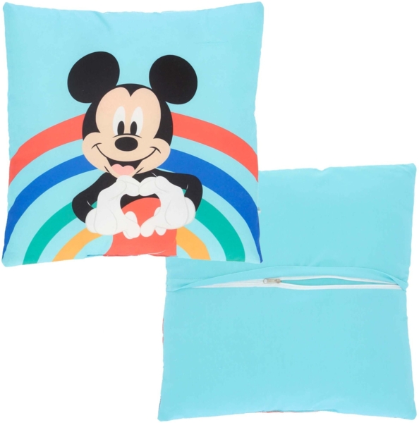 Mickey Mouse Pyjama-Kissen Velours Kissen Ideal als Dekokissen