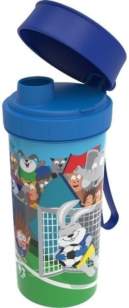 Rotho Flasche mit Mundstück navy blau 400 ml