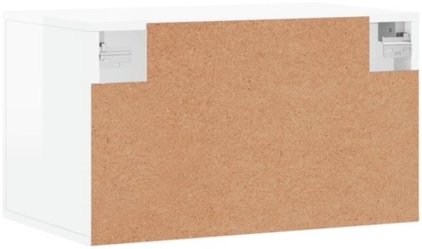 vidaXL Wandschrank Hochglanz-Weiß 60x36,5x35 cm Holzwerkstoff 830046 Bild 6