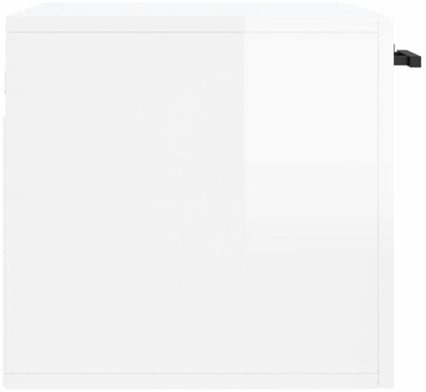 vidaXL Wandschrank Hochglanz-Weiß 60x36,5x35 cm Holzwerkstoff 830046 Bild 11