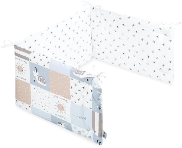 Nestchen für das Babybett, Patch Blue