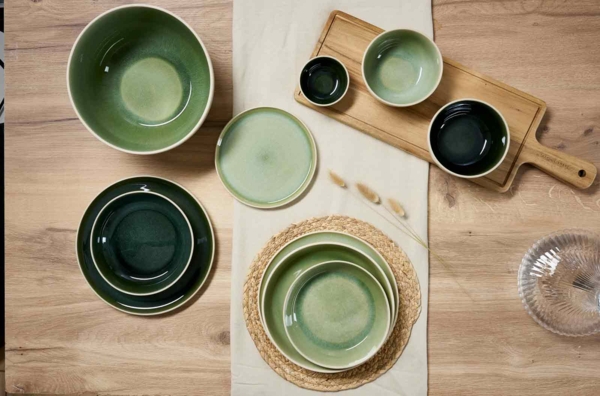 Ritzenhoff & Breker Skog Tafel-Set 8-teilig - Dunkelgrün Bild 6