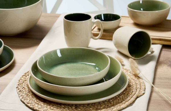 Ritzenhoff & Breker Skog Tafel-Set 8-teilig - Dunkelgrün Bild 4