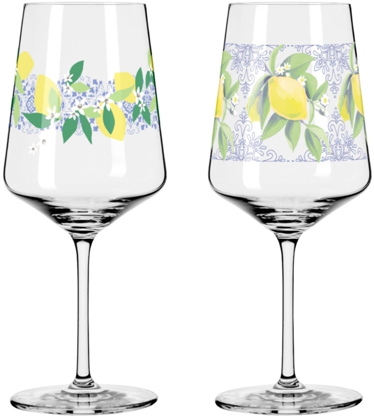Ritzenhoff 2931021 Aperitifglas 2er Set #21, #22 SOMMERTAU Limoncello Rea / Behnke 2025 in Geschenkbox