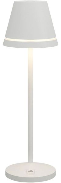 VENEZIA minimalistische Akku-Tischleuchte - LED Weiß