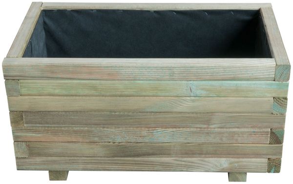 Pflanzkasten Theo 69 x 35 cm kesseldruckimprägniert mit Wurzeltuch