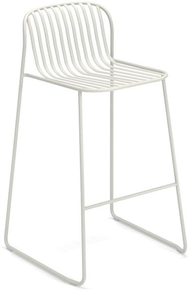 2er Set Riviera Barhocker weiß
