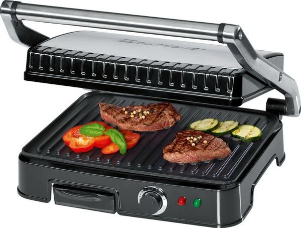 Clatronic 2000 Watt elektrischer Kontaktgrill KG 3487
