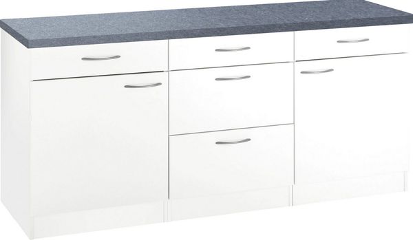 wiho Küchen Unterschrank Kiel 180 cm breit