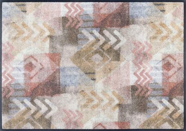 wash+dry by Kleen-Tex Fußmatte Timesign, rechteckig, Höhe: 7 mm