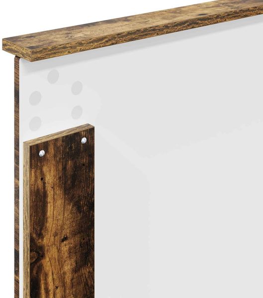 vidaXL Aufbewahrungsbett Geräucherte Eiche 90 x 200 cm Holzwerkstoff 3410837 Bild 12