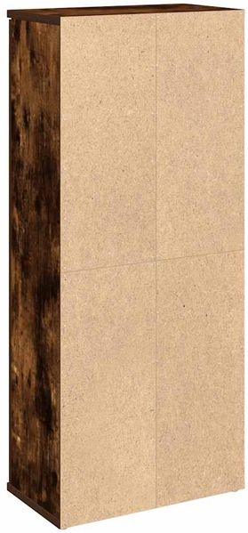 vidaXL Badezimmerschrank mit Rollenhalter Räuchereiche 39x22x90 cm 858528 Bild 7