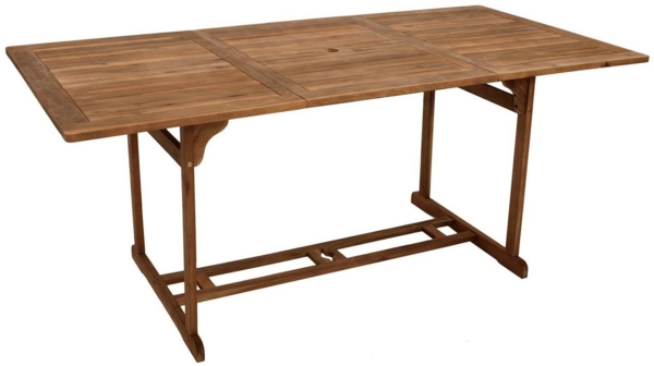 Holztisch KORFU rechteckig, 90x180 cm, Akazie geölt